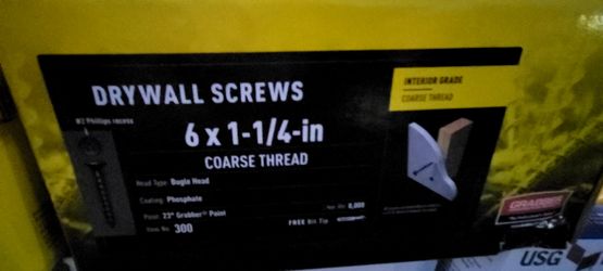 Sheetrock Screws