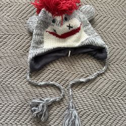 Sock Monkey Hat - Never Worn!