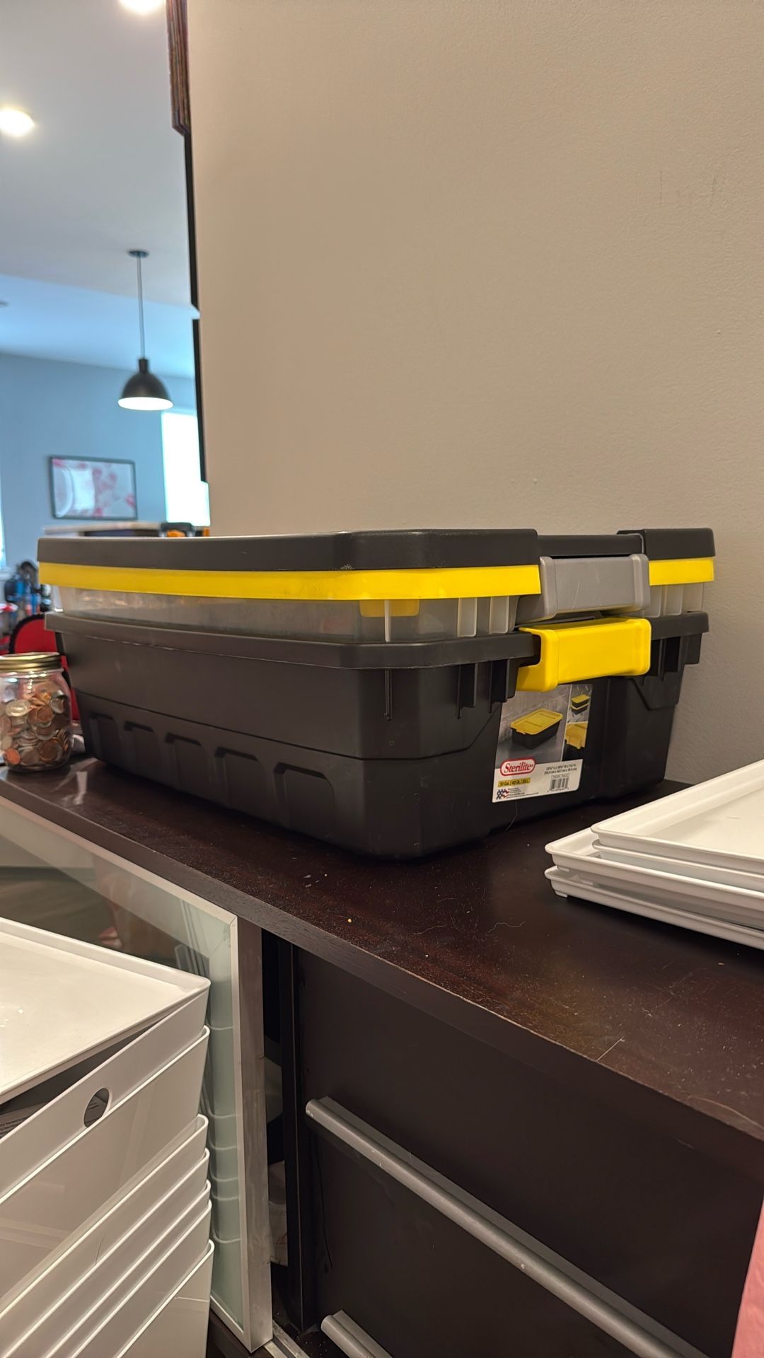 set of 2 storage containers 