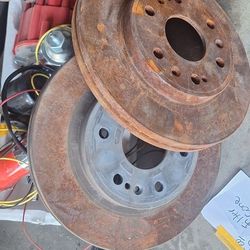 Good Used Front Brake Rotors 2014 To 2018 2wd Chevrolet Pickup, Also Have Brake Pads And Calipers.  35th Ave And McDowell Phx 