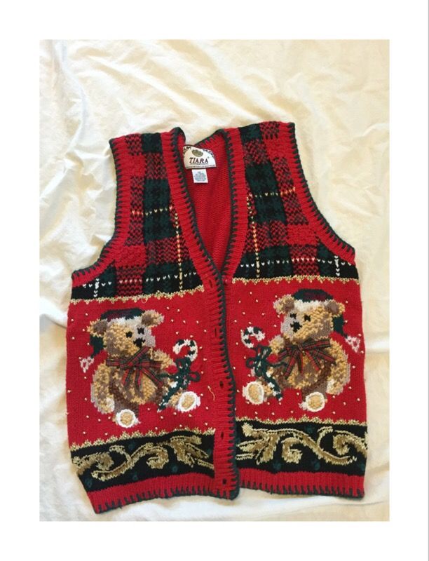 UGLY CHRISTMAS SWEATER VEST