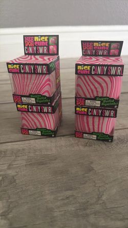 Nee Doh Nice Cube Candy Swirl Squish Toys