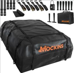 40 CuFt XXL Soft-Shell Car Roof Bag 72"x48"x20" with Accessories
Waterproof Rooftop Cargo Carrier for Top of Vehicle | Car Top Carrier Without Roof Ra