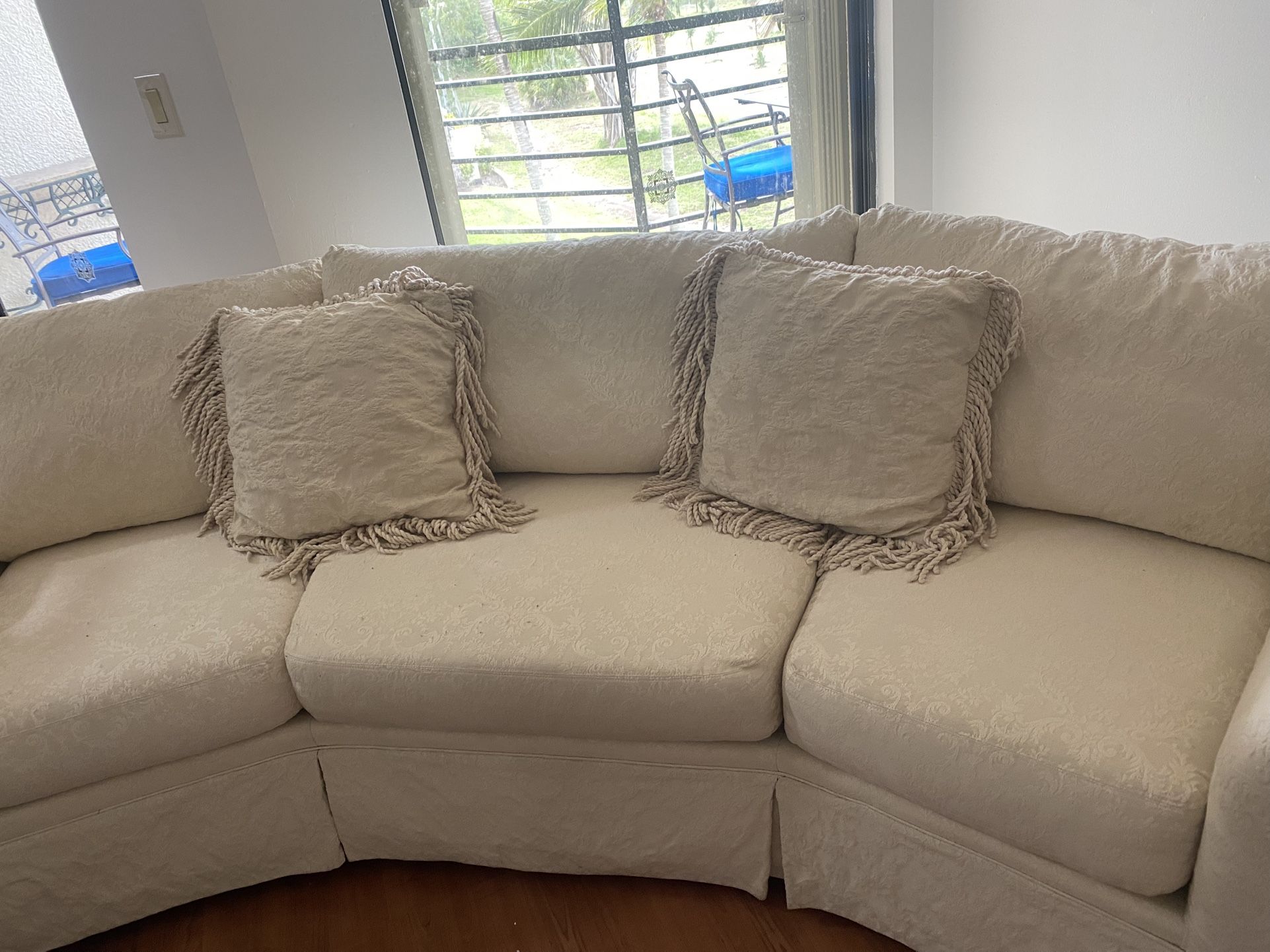 Sofa Couch Seats 3 Or More Fabric Washable Covers