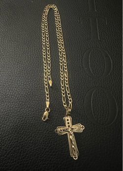 10k chain and pendant