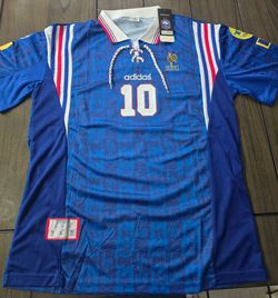 1996 Retro France Jersey Zidane #10 New