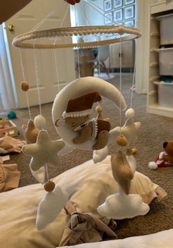 Musical Crib Mobile Bear