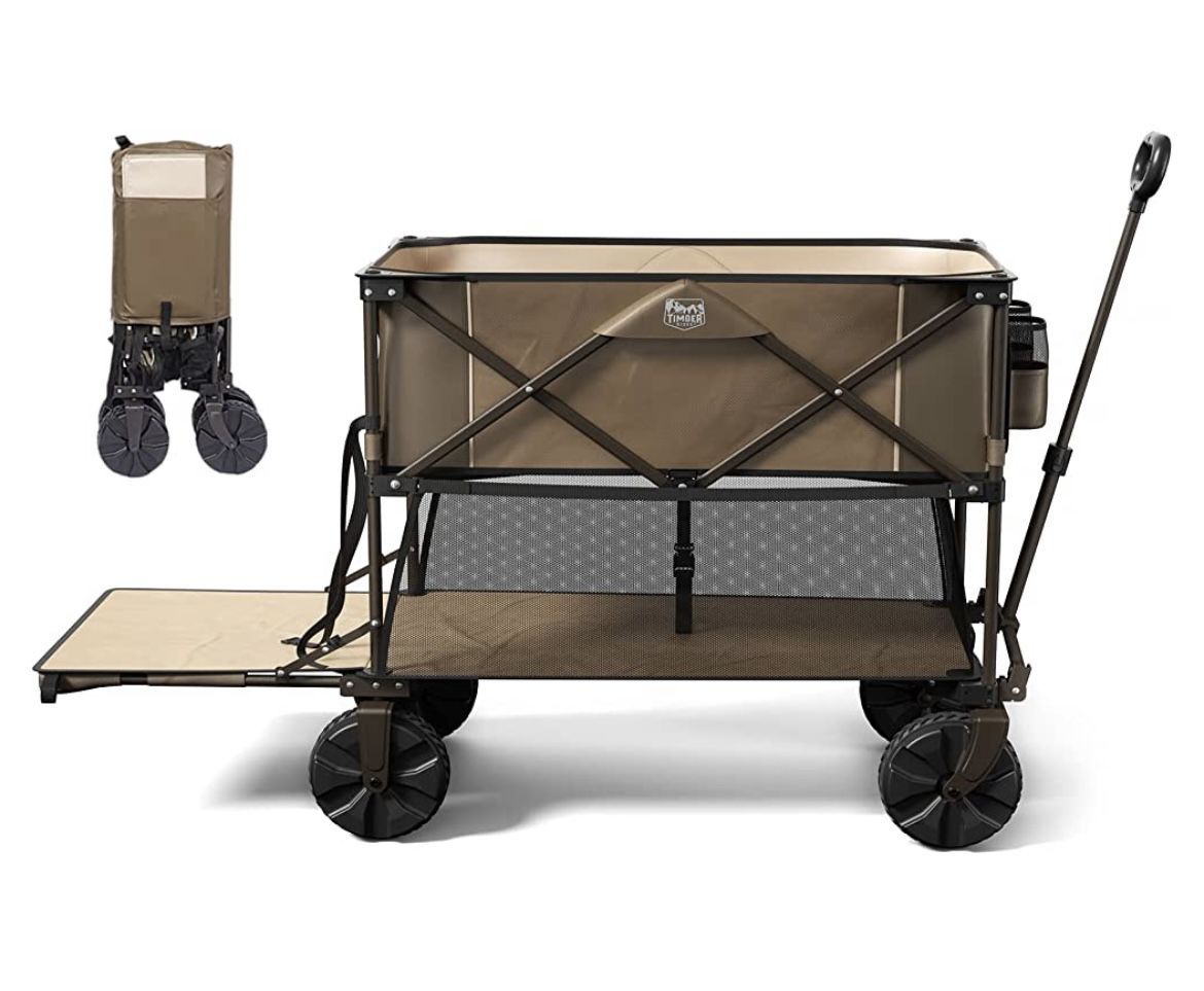 Folding Double Decker Wagon TIMBER RIDGE