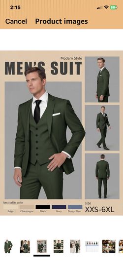 New mens 3 piece suit