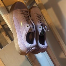 Purple Puma Sneakers