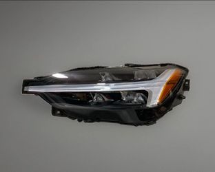 2023 2024 2025 VOLVO XC60 LED LEFT HEADLIGHT USED OEM SHELL (contact info removed)3 BLACK