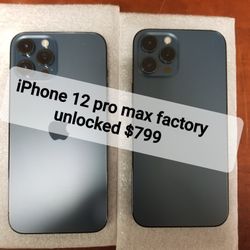 iPhone 12 Pro Max Factory Unlocked 