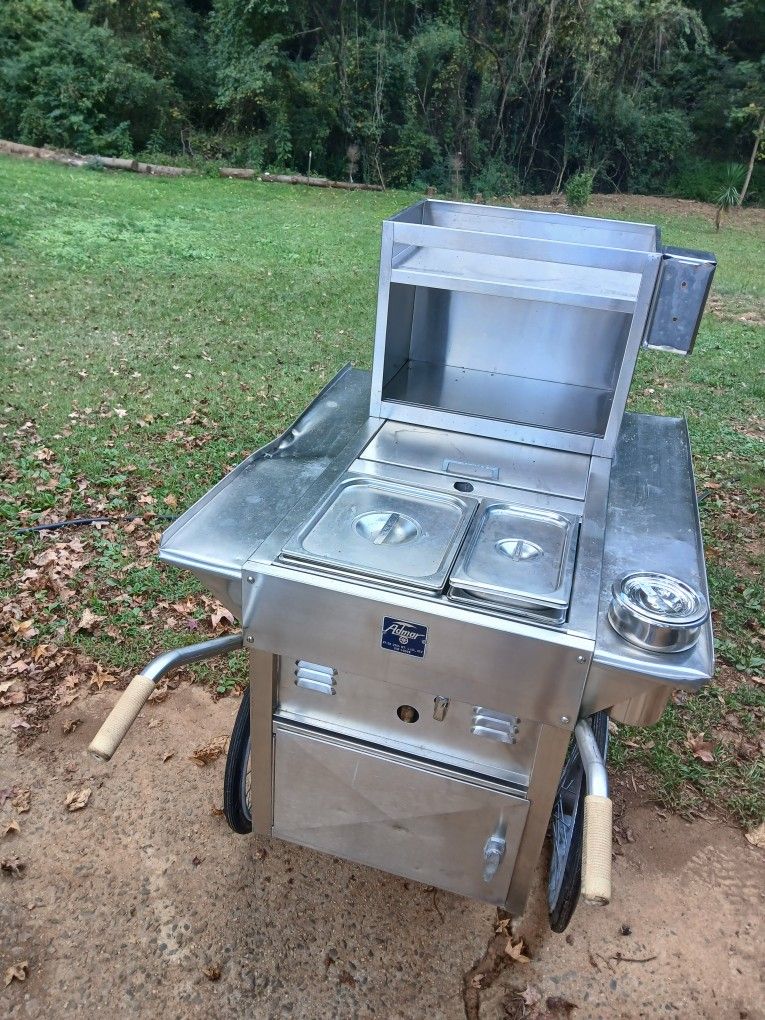 Portable Hot Dog Cart