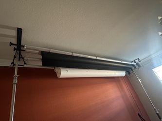 6 Roll Electric Backdrop Support System | Professional Motorized Background Setup