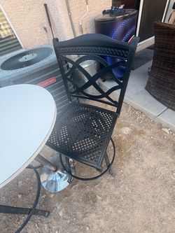 Table and 2 chairs