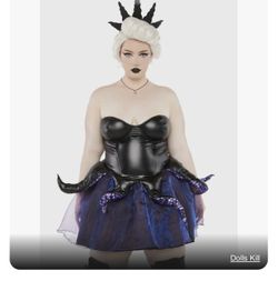Plus Size Ursula, Sea Witch Costume Size Xl