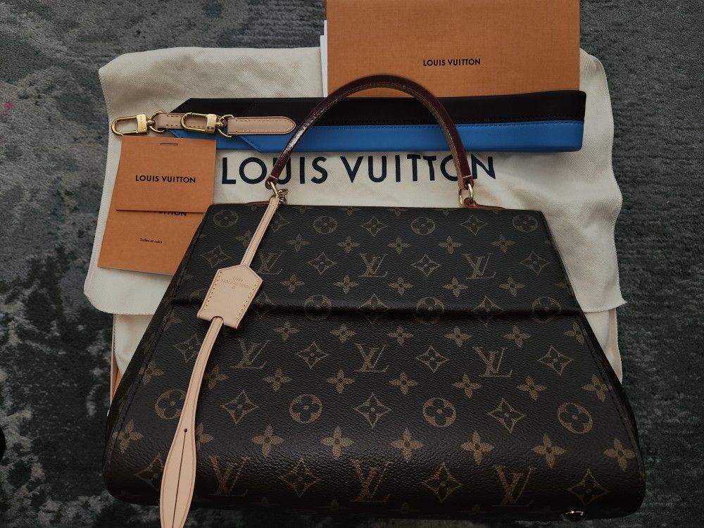 ✨ Louis Vuitton Cluny MM Monogram Canvas – Classic Top Handle Bag – Excellent Condition w/ Receipt✨
