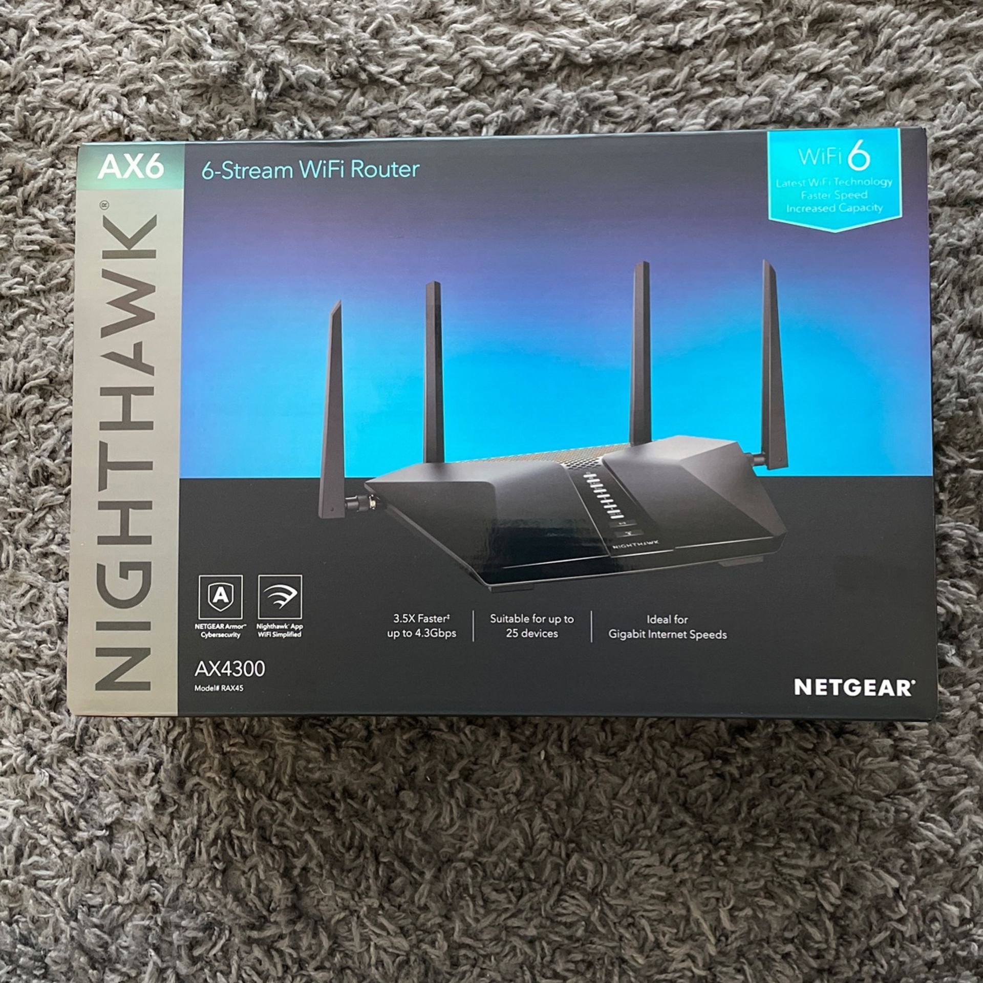 Netgear Nighthawk AX6 Wifi Router