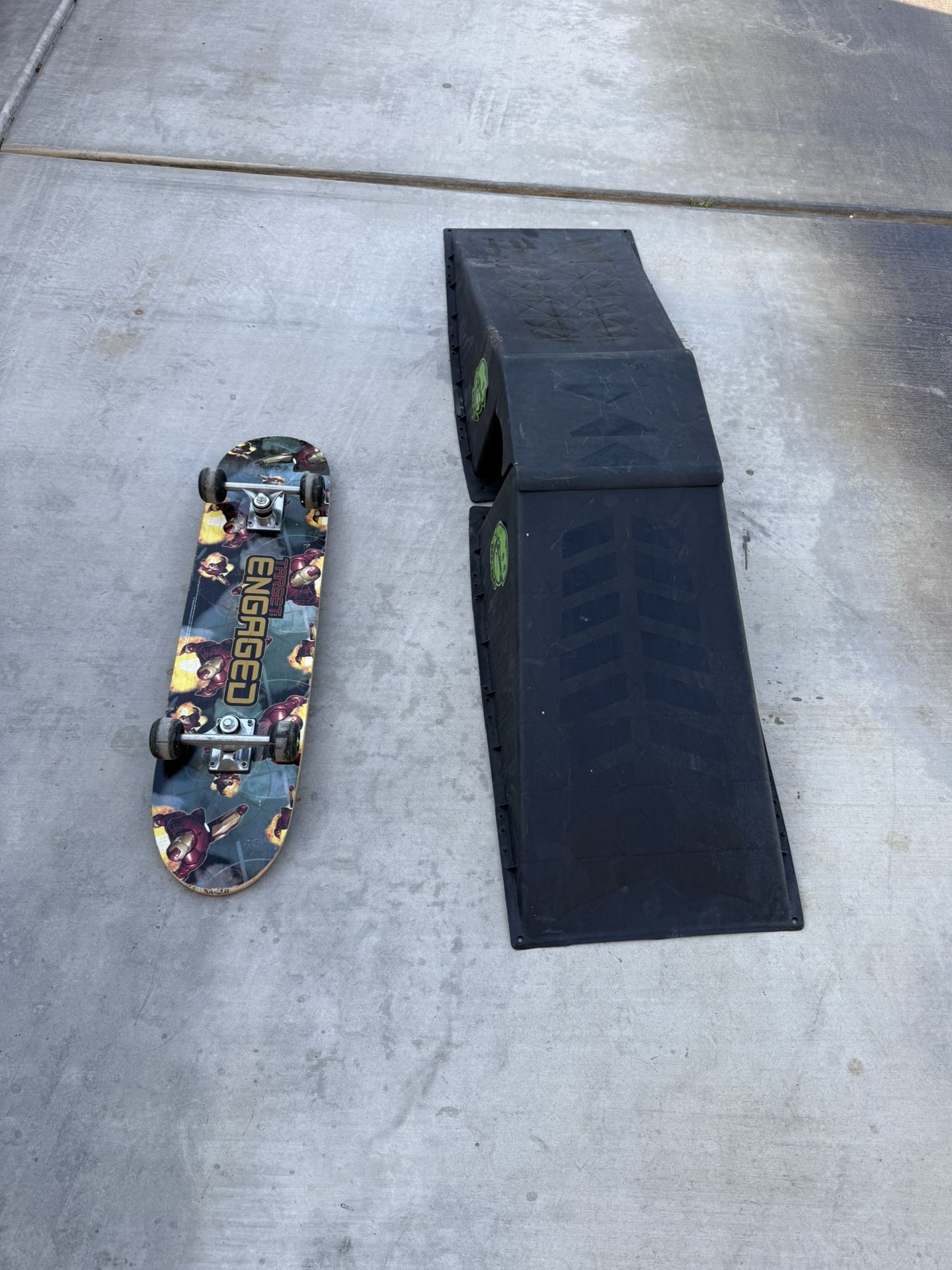 Iron Man Board With Ramp