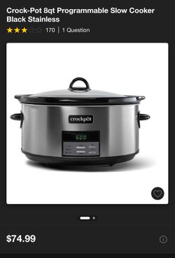 Crockpot Countdown 8qt Slow cooker