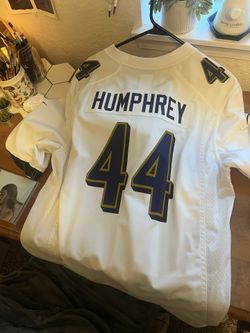 Marlon Humphrey White Ravens Jersey
