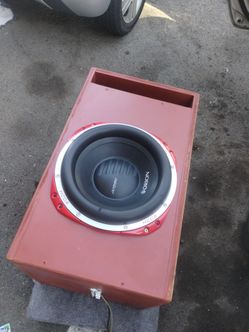 Subwoofer 12" Orion hcca w box ported 5000 w power