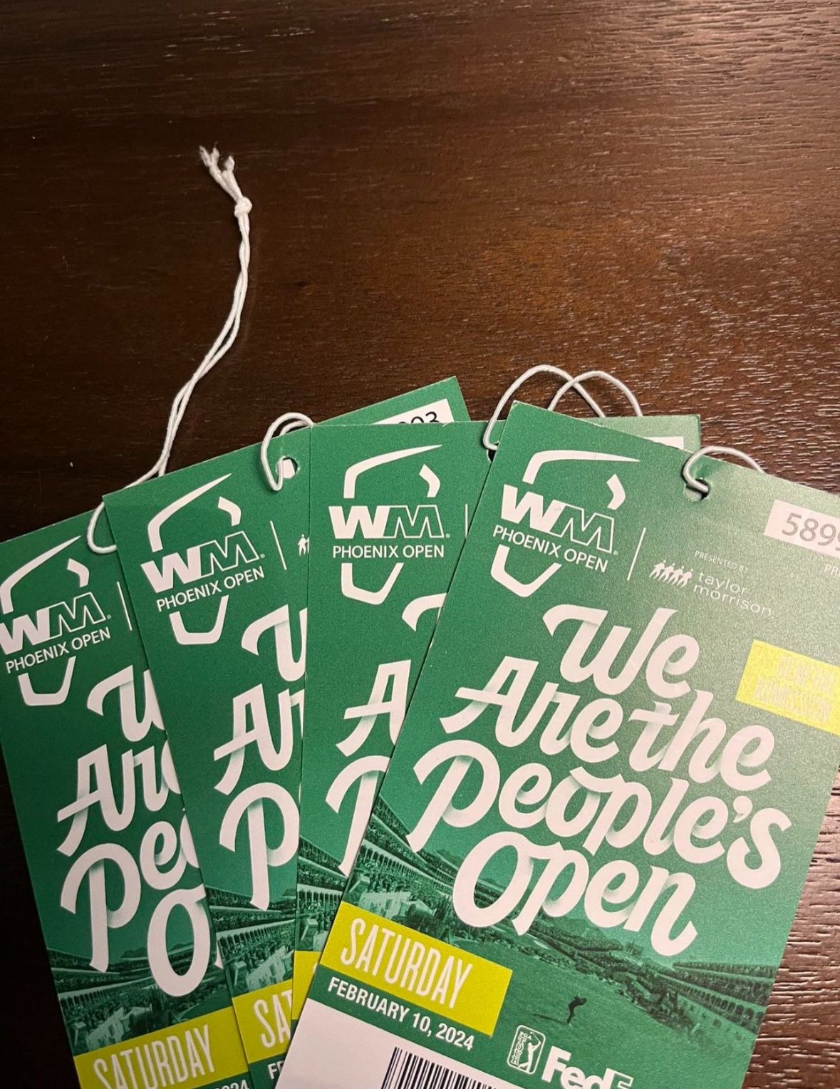 Waste Management Saturday GA Tickets