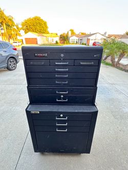 US General 3-Piece Rolling Tool Chest Set