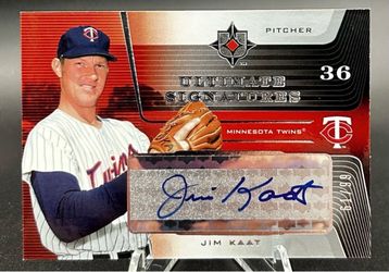 Jim Kaat 2004 Upper Deck Ultimate Collection - Ultimate Signatures  #JK 61 /99