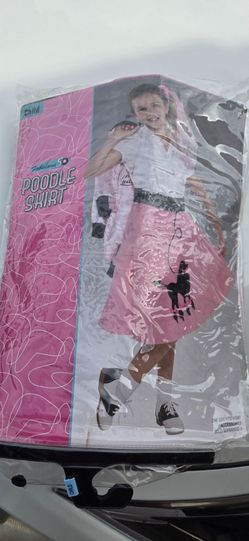 Girls poodle skirt