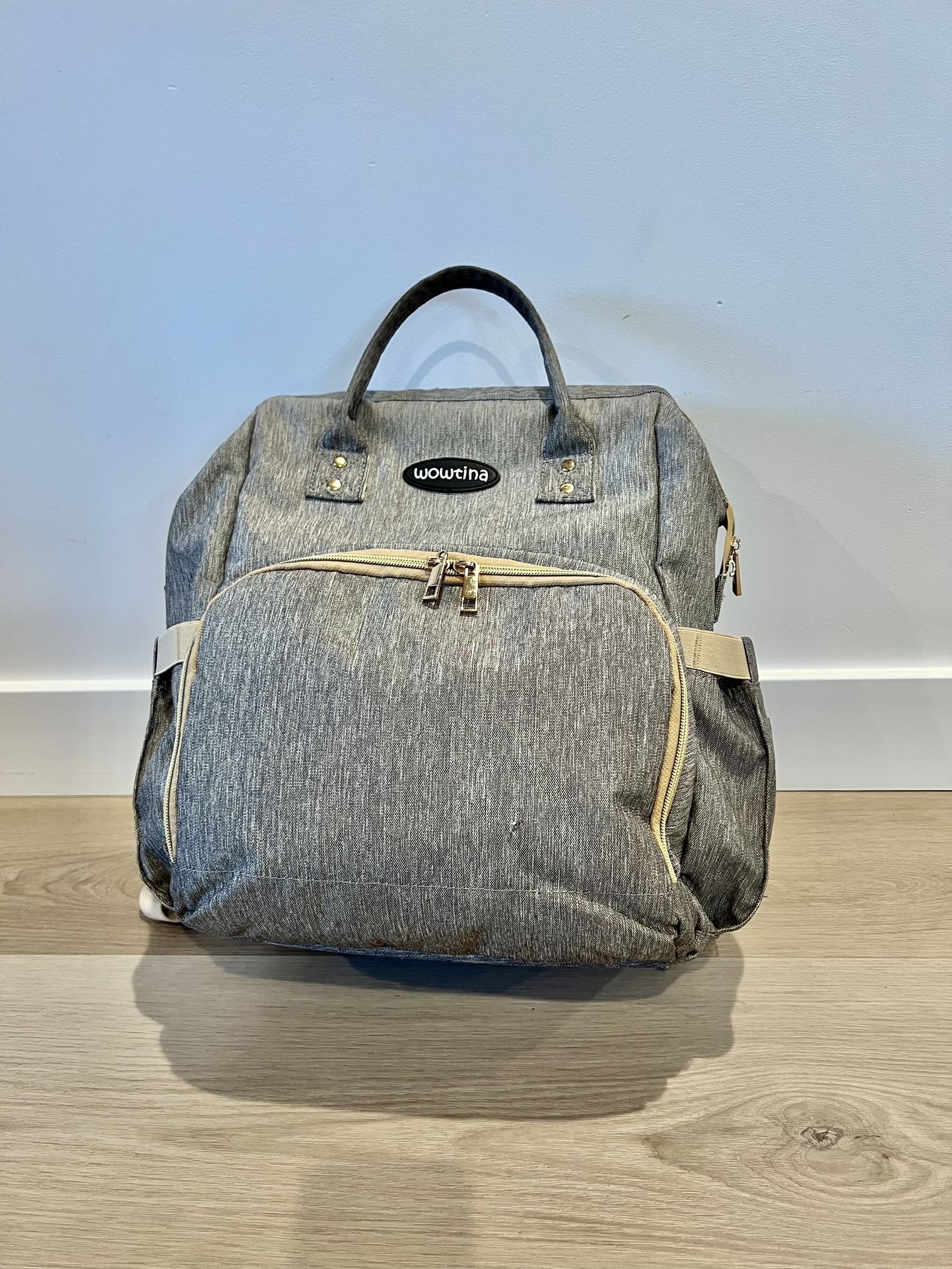 Baby Diaper Bag With Changing And Sleep Station