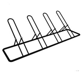 Bike Parking Rack, Indoor Bike Storage Rack 4 Bike Floor Stand Bicycle Storage Organizer for Mountain Bike, Road Bike