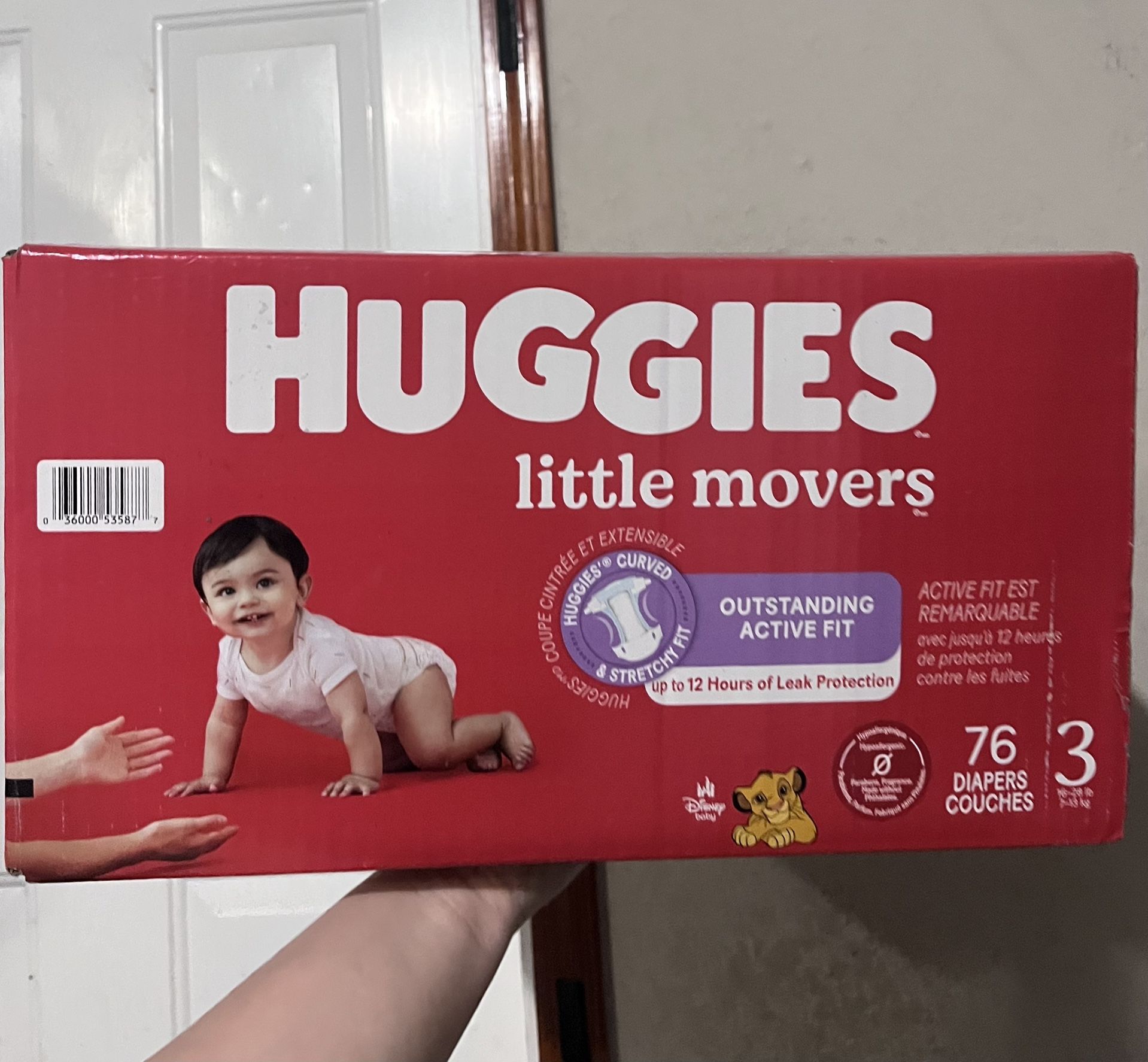 Huggies Little Movers Size 3 Diapers