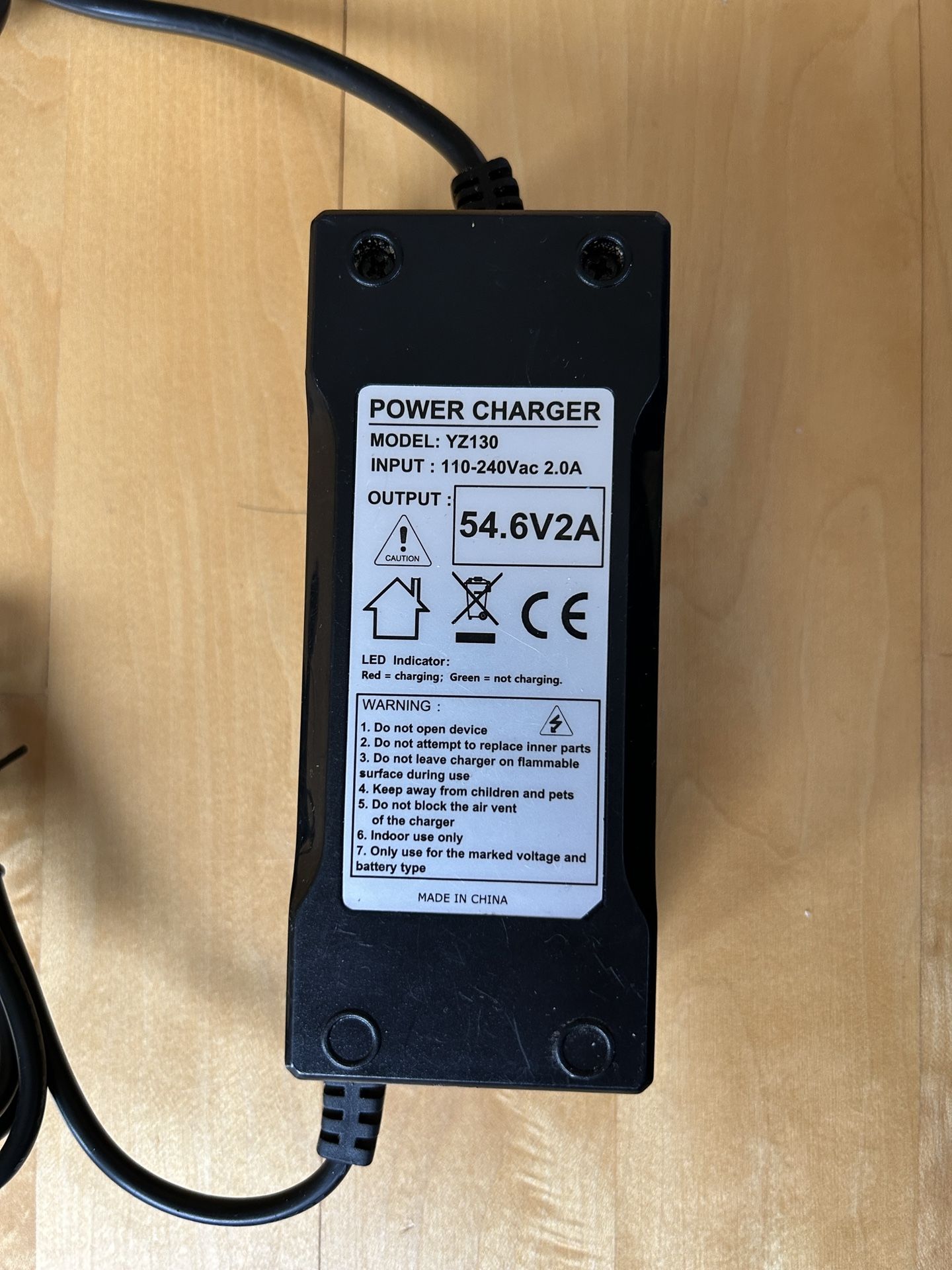 Rad ebike Replacement Battery Charger