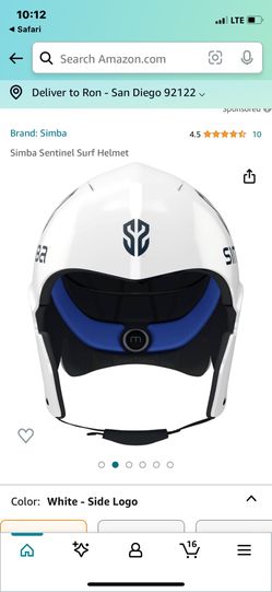 Simba surf helmet - White - Size S Simba Sentinel Surf Helmet