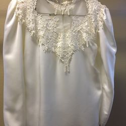 Beautiful White Blouse -Brand New