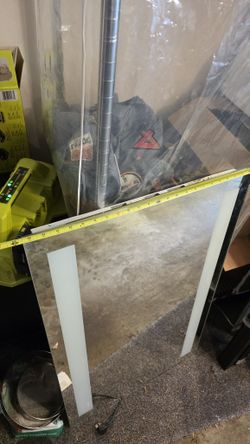 LED Backlit Bathroom Mirrors — Pair