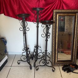 Home Interiors Candle Holder Set Of Three