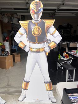 White Ranger Cardboard Cutout