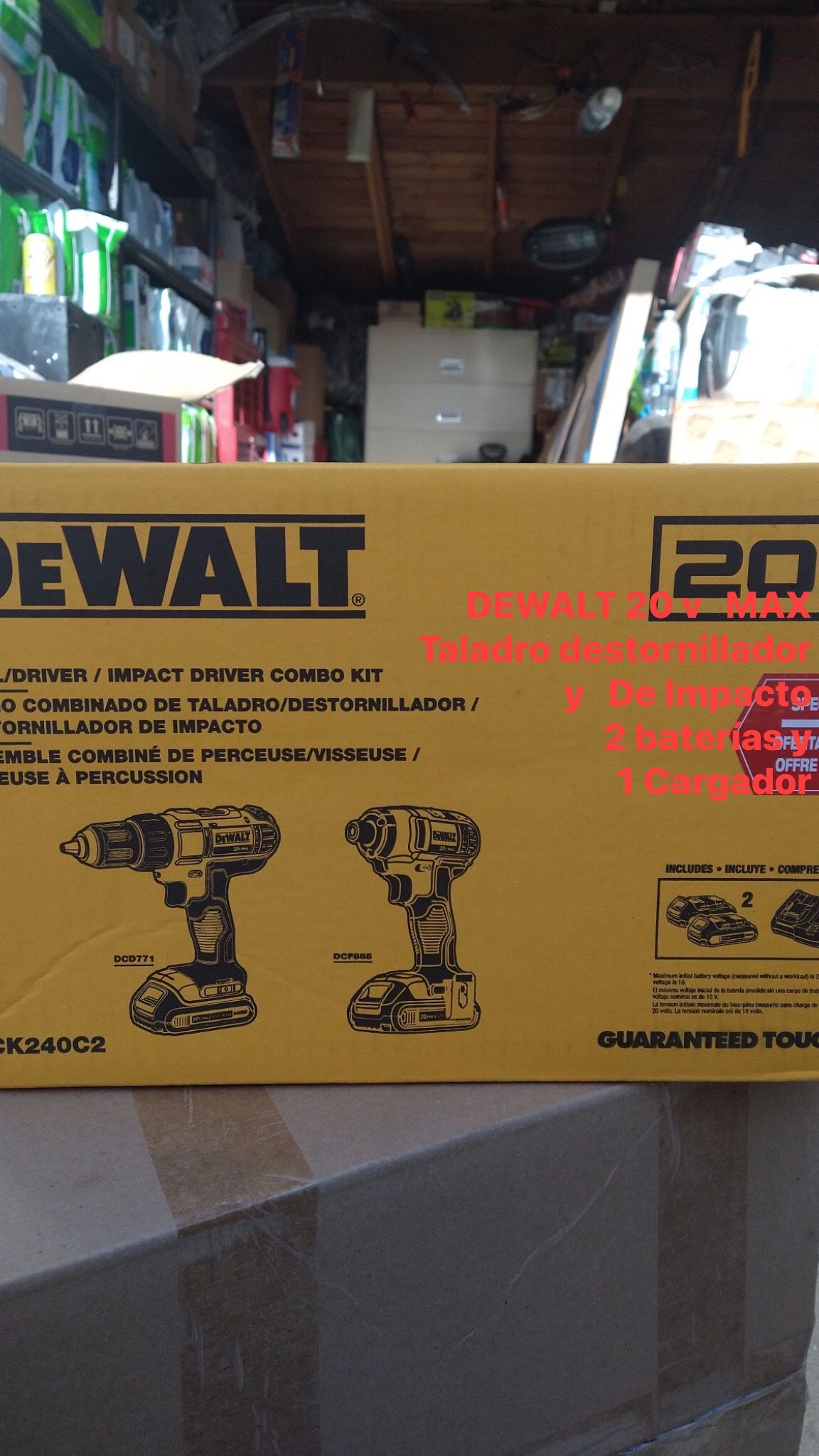 DEWALT 20 V MAX KIT $185 wfdjnjc.com