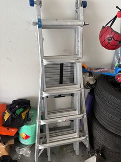 22 foot aluminum ladder