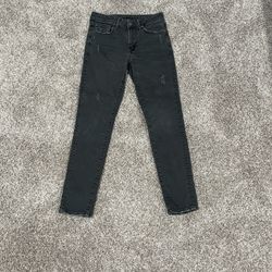 American eagle 29x30 black skinny jeans