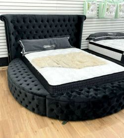 $55 Down finance Bedroom Set Queen Bed King Bed chest and mattres Bunk Bed vanity set Dining Set Dining table Bed frame