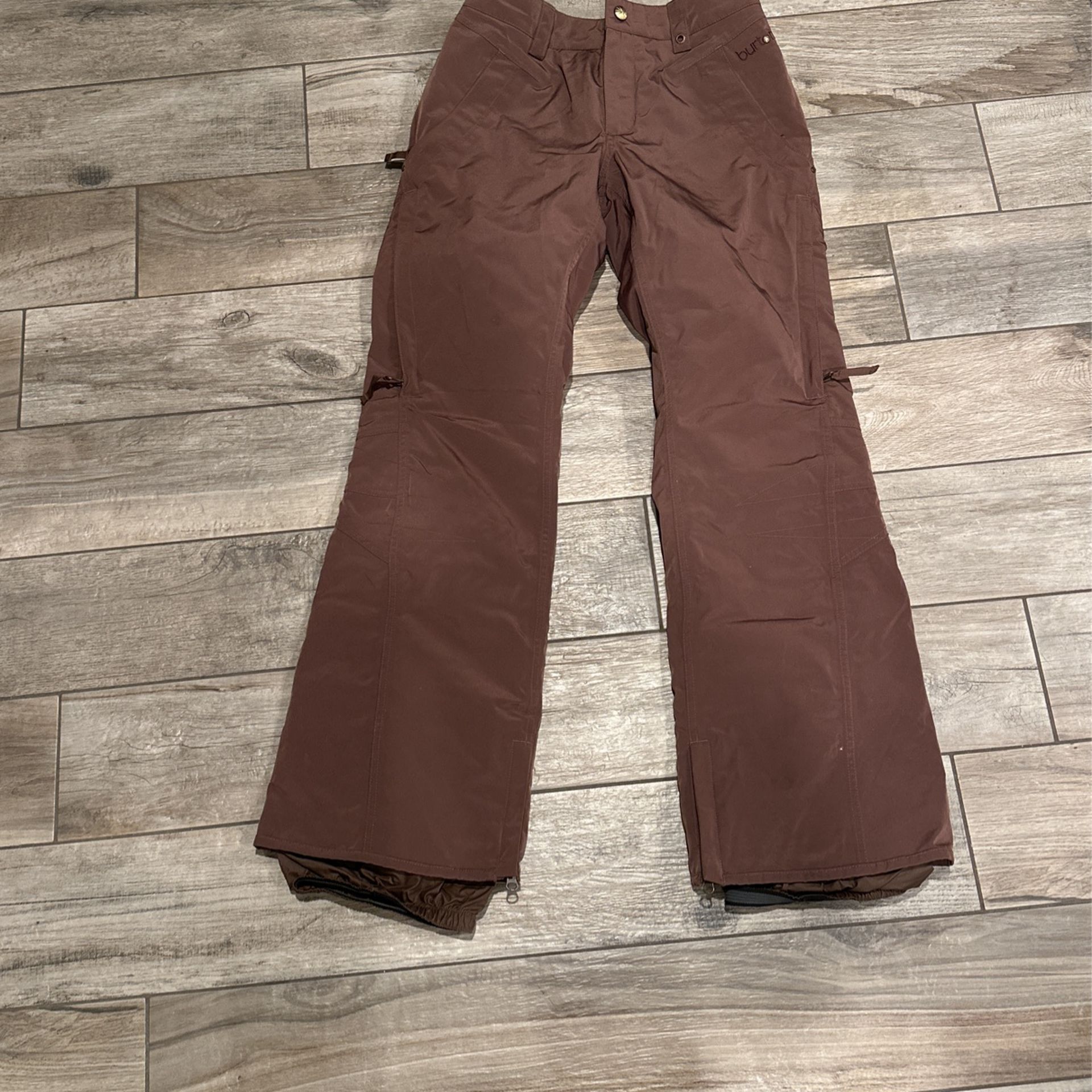 Burton DryRide Snowboard Ski Pants Brown Women Size Medium