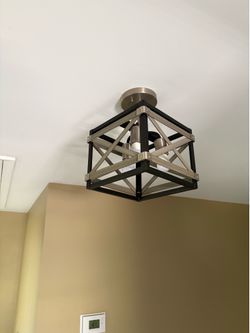 Square light fixture
