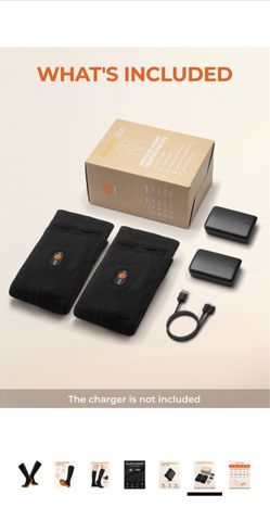 Electric heated socks