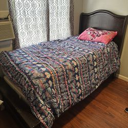 Twin Wood Bed