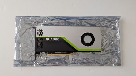 NVIDIA QUADRO RTX 4000 Gaming Workstation AI LLM Graphics Video Card Single Slot GPU