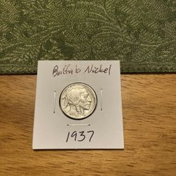 1937 Buffalo Nickel 