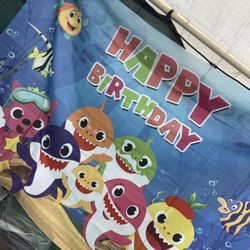 Baby shark Banner